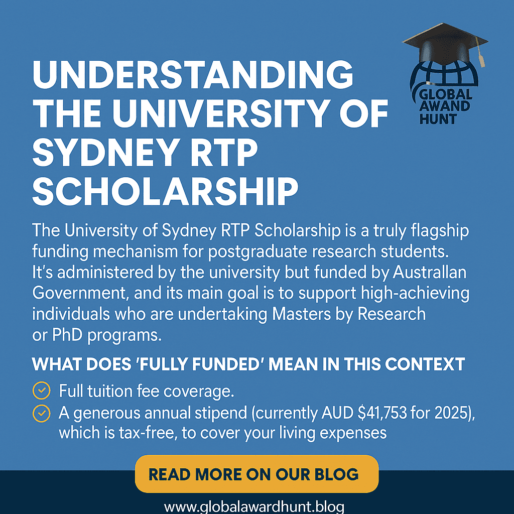 Featured image for Fully Funded University of Sydney Research Scholarship